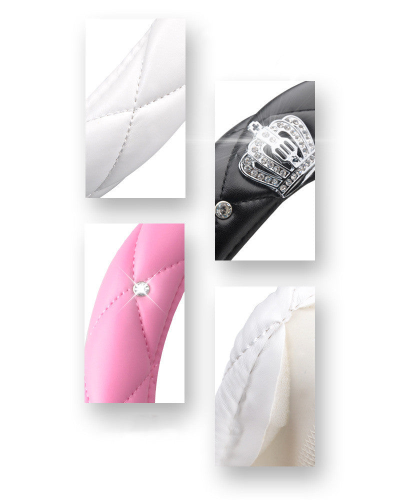 Women's Steering Wheel Cover Car Accessories Handle Cover