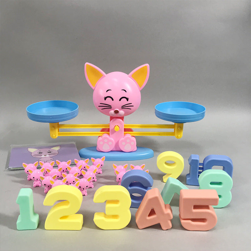 Monkey Balance Children Juguetes de suma y resta digitales tempranos