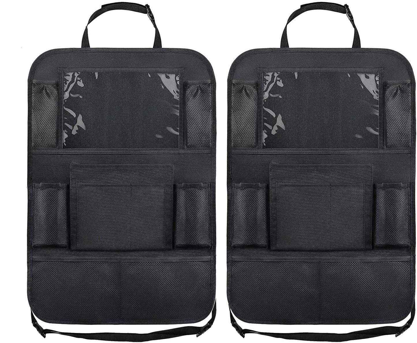 Sac de rangement anti-coup de pied pour siège arrière de voiture, sac de rangement pour voiture