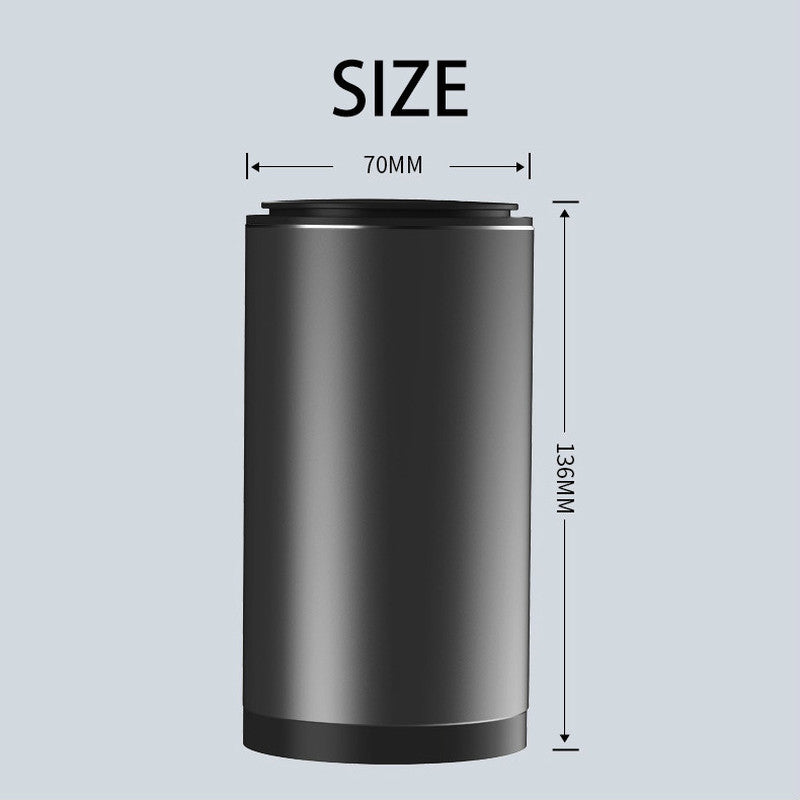 Mini almacenamiento multifuncional creativo y almacenamiento de bolsas de basura en el bote de basura del automóvil