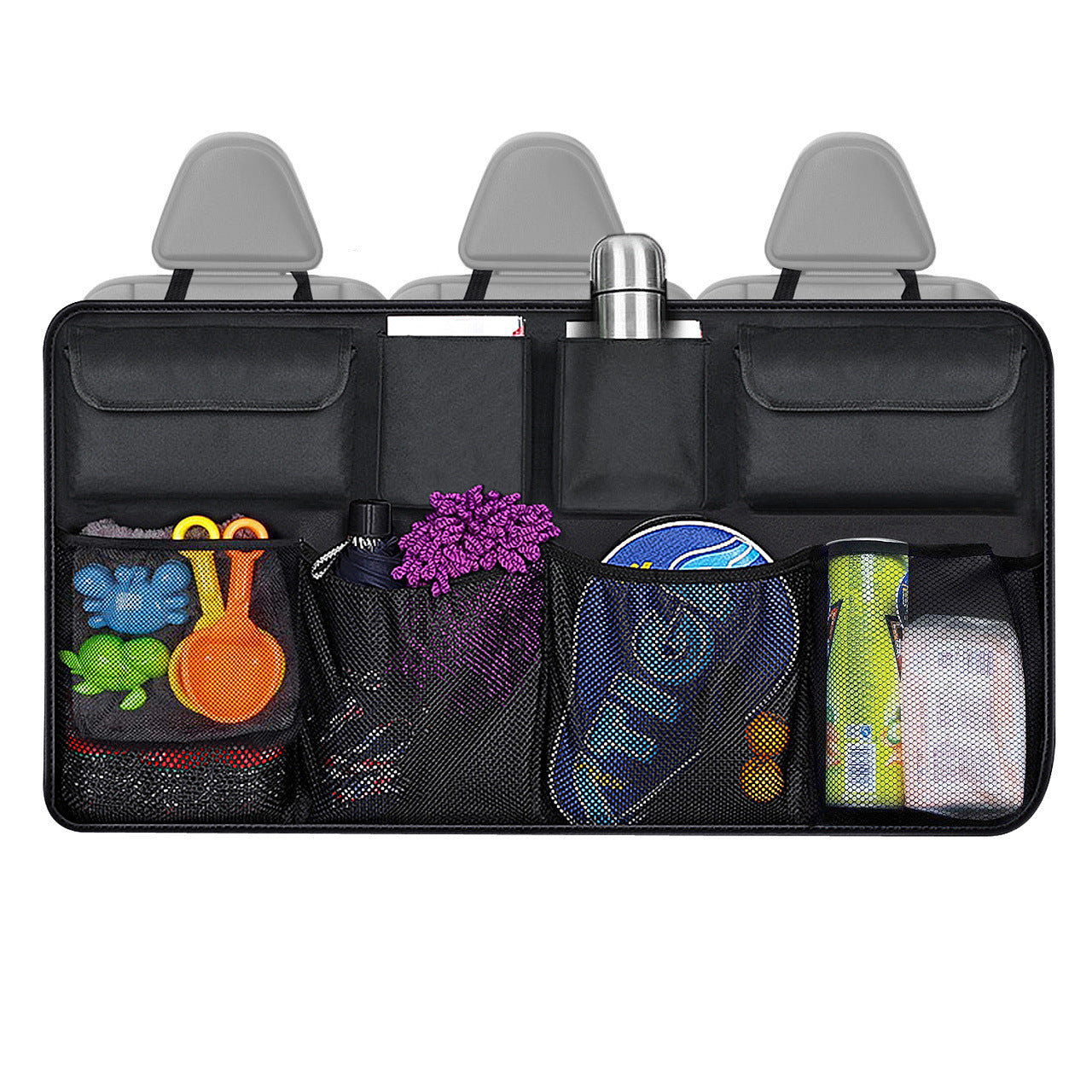 Sac de rangement de sac suspendu de stockage de coffre pliable de voiture