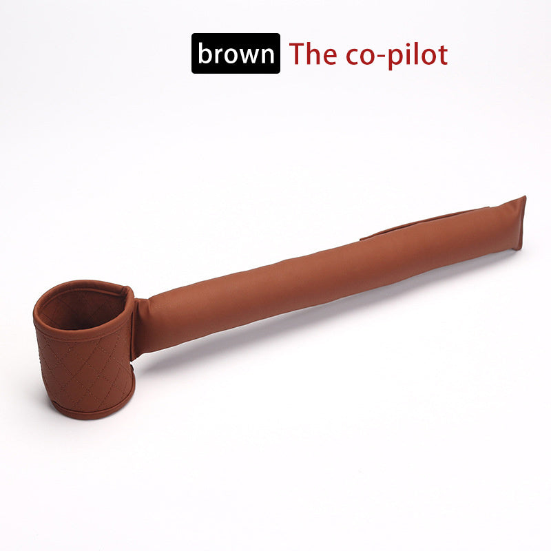 Boîte de rangement pour voiture, bouchon d'écart de siège de voiture créatif