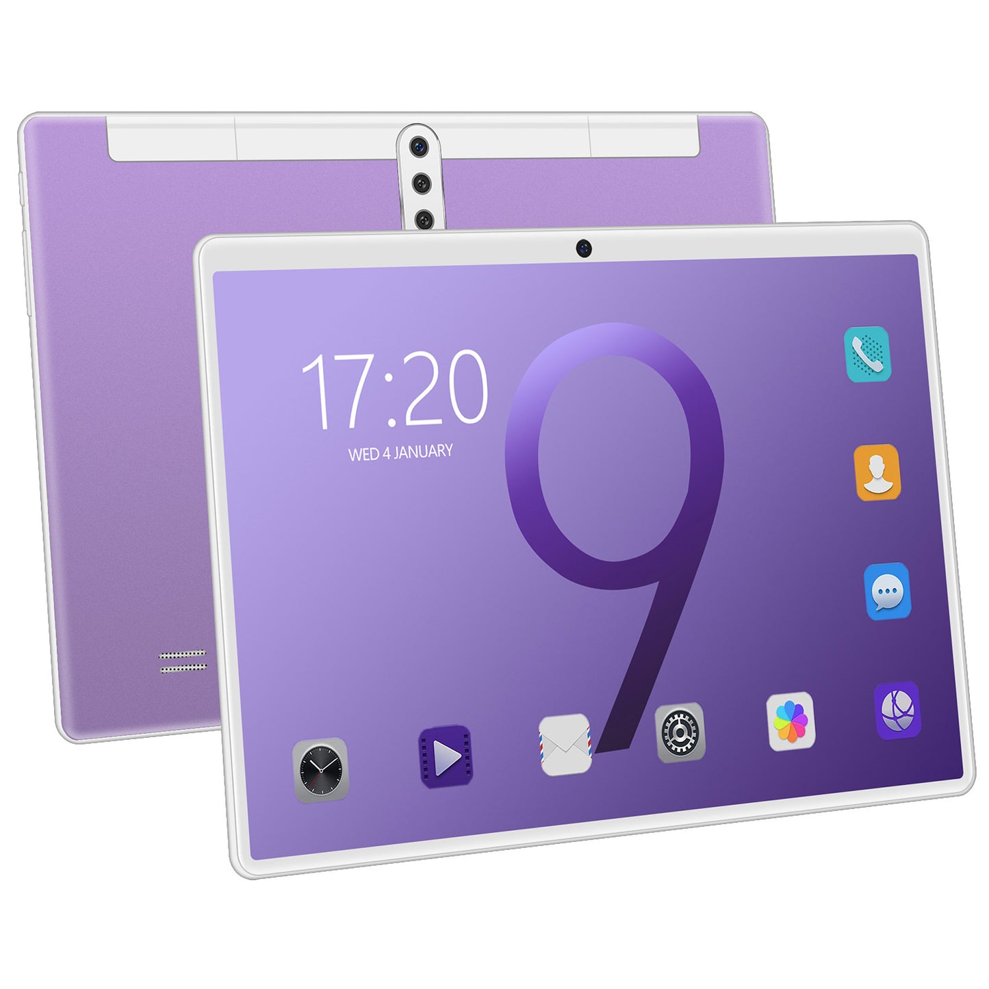 Nuevo Tableta PC de 10 pulgadas con GPS, wifi, tarjeta dual, modo de espera dual,