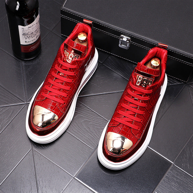 Chaussures montantes à la mode, bottes courtes décontractées tendance pour hommes