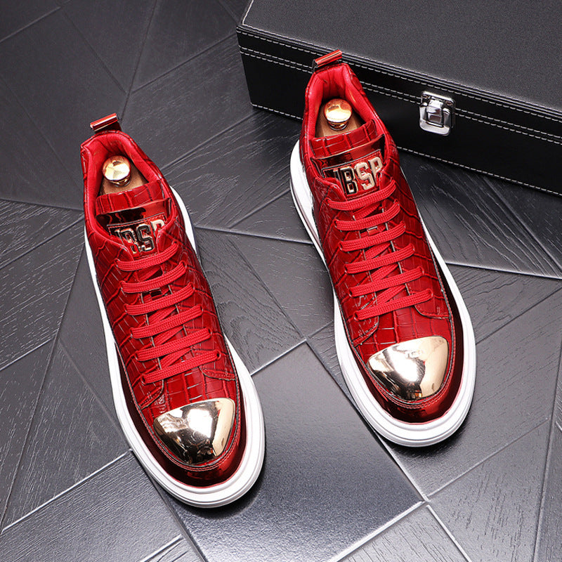 Chaussures montantes à la mode, bottes courtes décontractées tendance pour hommes