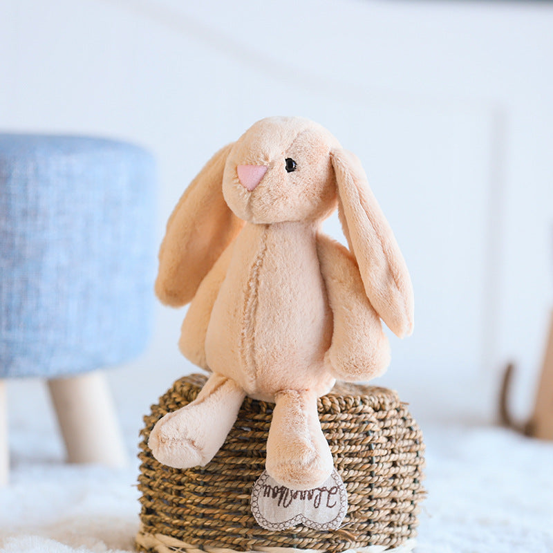 Juguete de peluche de conejo de orejas caídas lindo y creativo