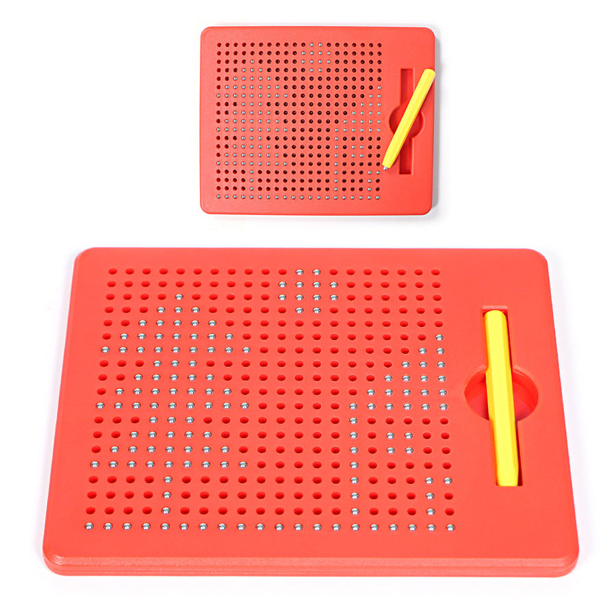 Planche à dessin magnétique de couleur pour enfants, boule d'acier Portable magnétique