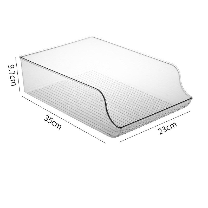 Boîte de rangement transparente pour réfrigérateur, cuisine domestique