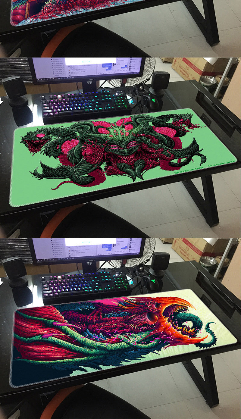 Alfombrilla de ratón de goma para juegos por encargo de Internet Cafe WholesaleMouse Pad