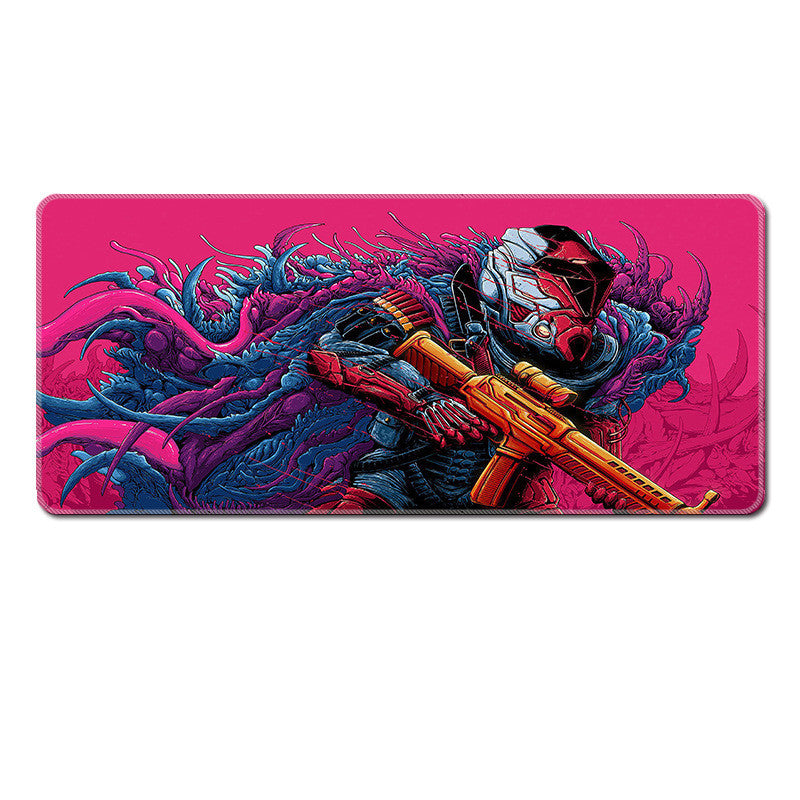 Alfombrilla de ratón de goma para juegos por encargo de Internet Cafe WholesaleMouse Pad