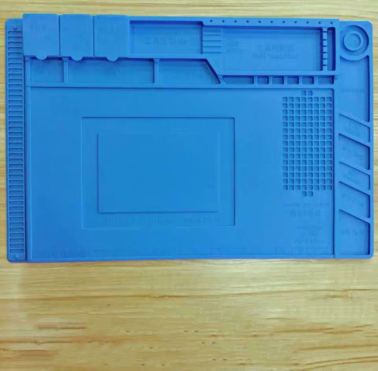 Estera de trabajo de aislamiento térmico magnético para reparación de computadoras y teléfonos móviles