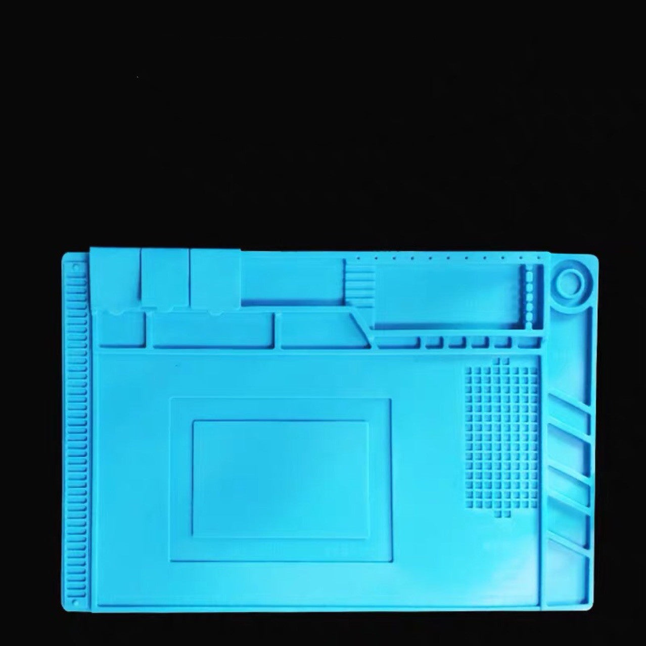 Estera de trabajo de aislamiento térmico magnético para reparación de computadoras y teléfonos móviles