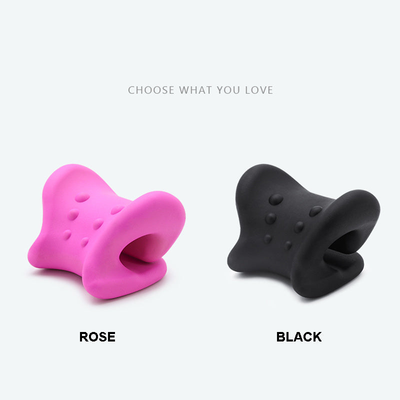 Almohada restauradora para dormir individual, almohada cervical de tracción para masaje