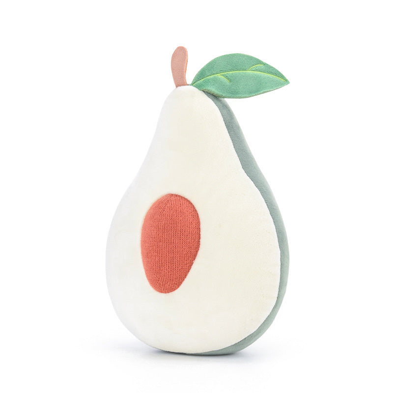 Oreiller en peluche de fruits, jouets créatifs, coussin, Kawaii, fruits, pêches, poupée en peluche, jouets pour enfants, cadeau d'anniversaire