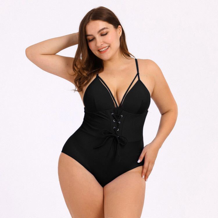 Bikini Femme Grande Taille Imprimé Bouquet Taille