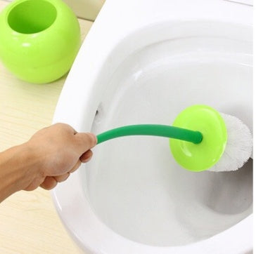 Cepillo de baño doméstico de pelo suave con mango largo, cepillo de baño de cereza, necesidades diarias, cepillo de limpieza de plástico creativo, juego de cepillos de baño
