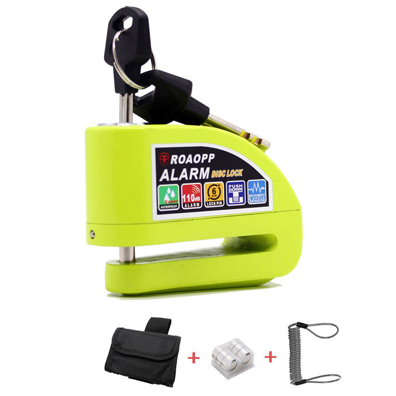Aluminum Alloy Calf lock Alarm Disc Brake Lock Motorcycle Lock