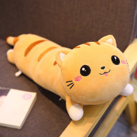 Oreiller de poupée en peluche chat