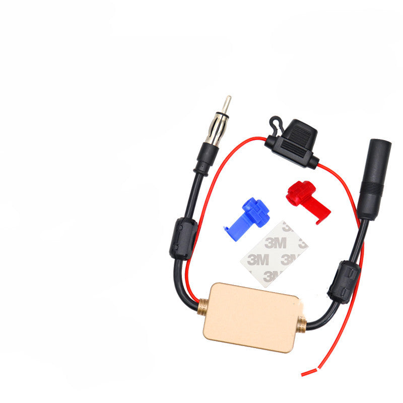 Antenne radio patch montée sur voiture