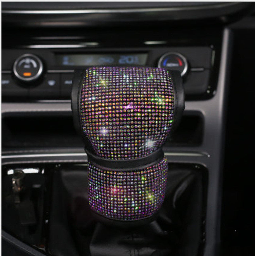 Ensemble d'engrenages de voiture, ensemble de freins à main à clous de diamant, ensemble de poignées d'engrenage