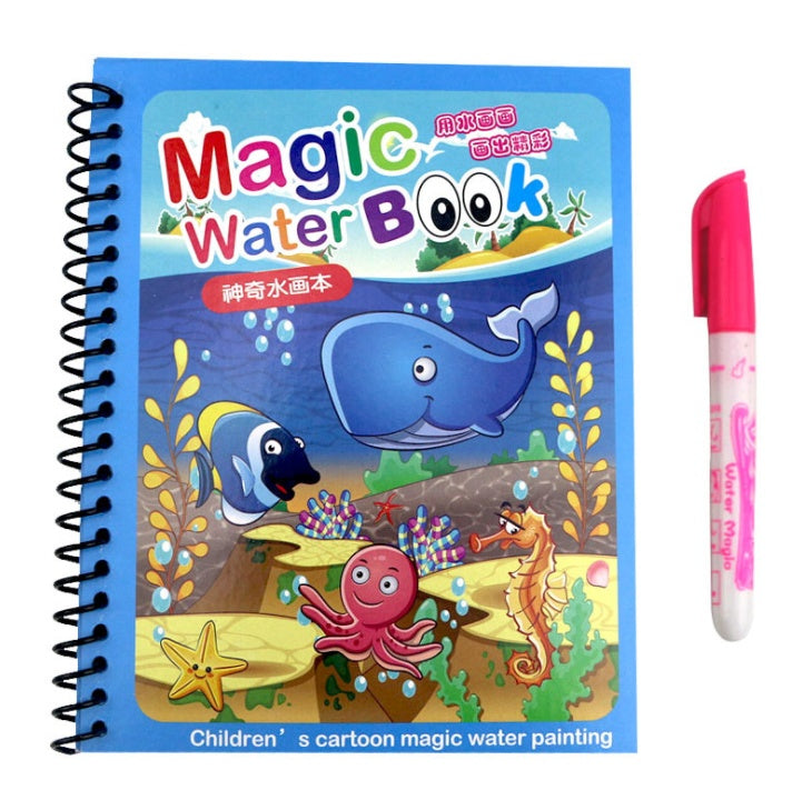 Livre de peinture à l'eau magique créatif pour enfants