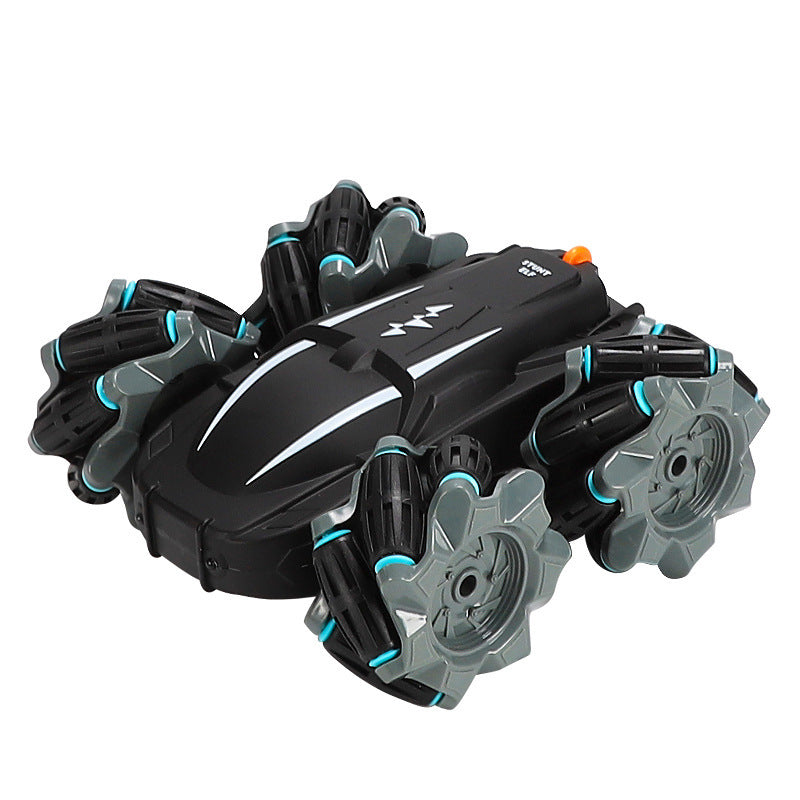 Voiture de cascade de conduite Double face avec télécommande sans fil, Rotation à 360 degrés 4WD