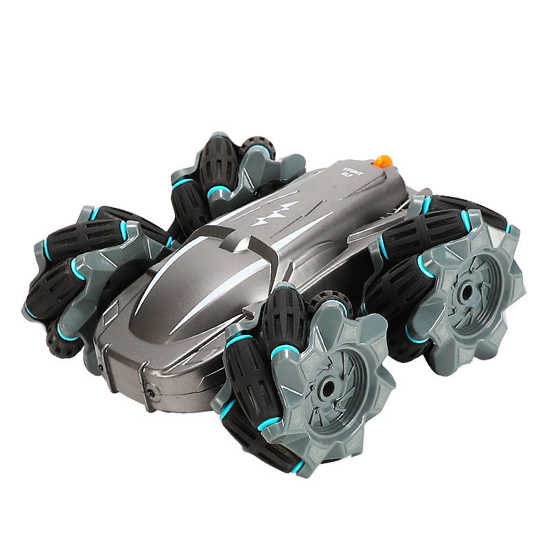 Voiture de cascade de conduite Double face avec télécommande sans fil, Rotation à 360 degrés 4WD