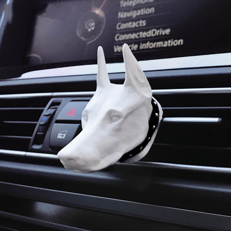 Car Doberman Car Interior Decoration Aromatherapy Decoration