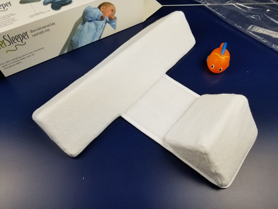 Oreiller latéral pour bébé, positionnement de la position de sommeil du bébé, amovible et lavable