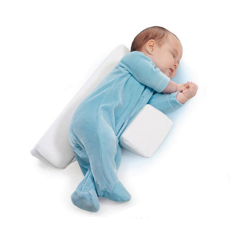 Oreiller latéral pour bébé, positionnement de la position de sommeil du bébé, amovible et lavable