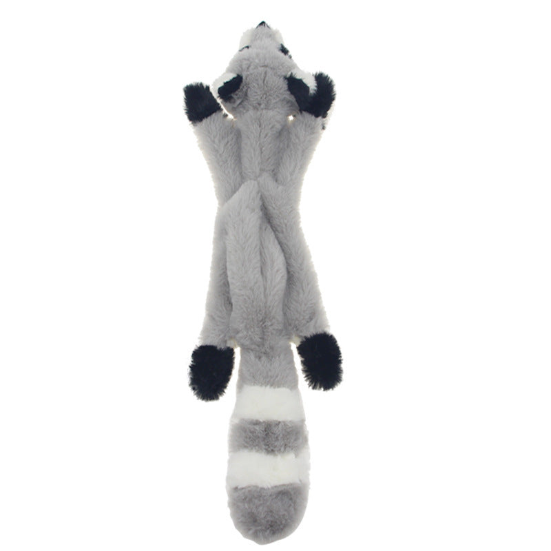 Jouets en peau d'animal Jouets en peluche sonores pour animaux de compagnie