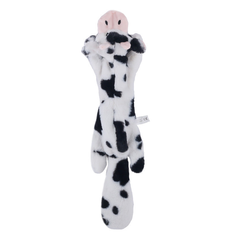 Jouets en peau d'animal Jouets en peluche sonores pour animaux de compagnie