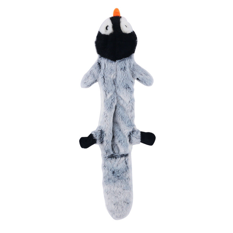 Jouets en peau d'animal Jouets en peluche sonores pour animaux de compagnie