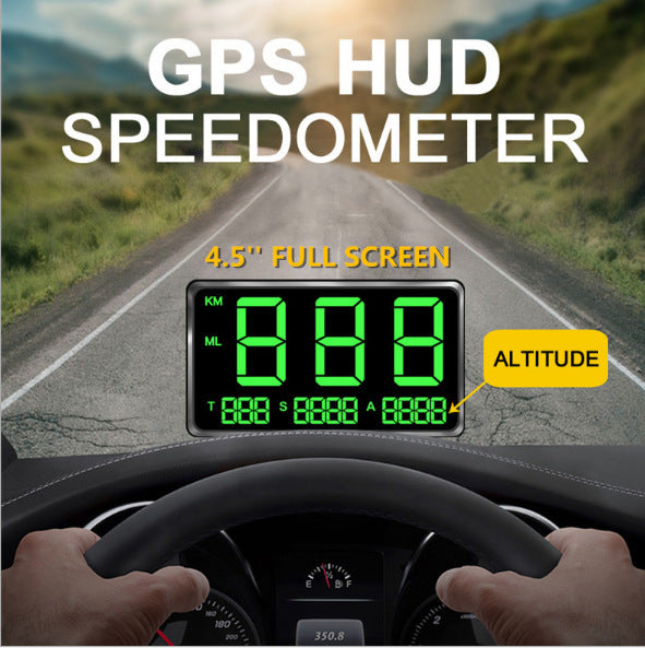 Compteur de vitesse GPS tête haute pour voiture