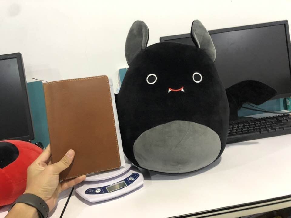 Mignon dessin animé petit diable chauve-souris poupée en peluche jouet drôle oreiller cadeau d'anniversaire