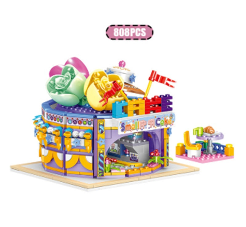 Cadeau de jouet assemblé Burger Fruit Girl