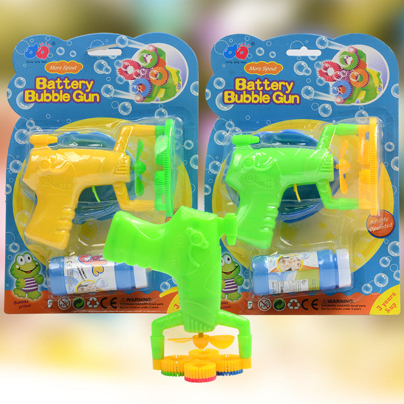 Machine à bulles électrique automatique avec Mini ventilateur, jouets éducatifs pour enfants, Sports de plein air
