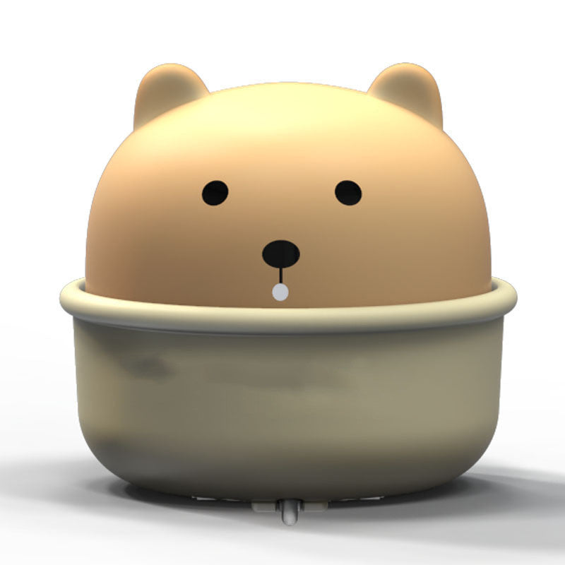 Mini coche de juguete para bebé, juguete de animales de dibujos animados, vehículos Press and Go