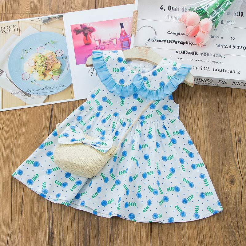 Jupe en tissu de coton absorbant la transpiration pour bébé