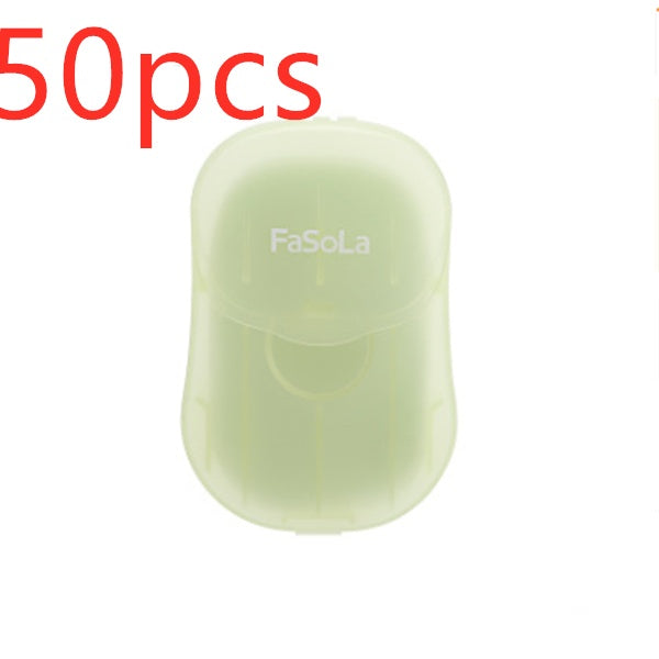 Nouveaux comprimés de savon jetables en boîte, pratiques et pratiques pour les voyages