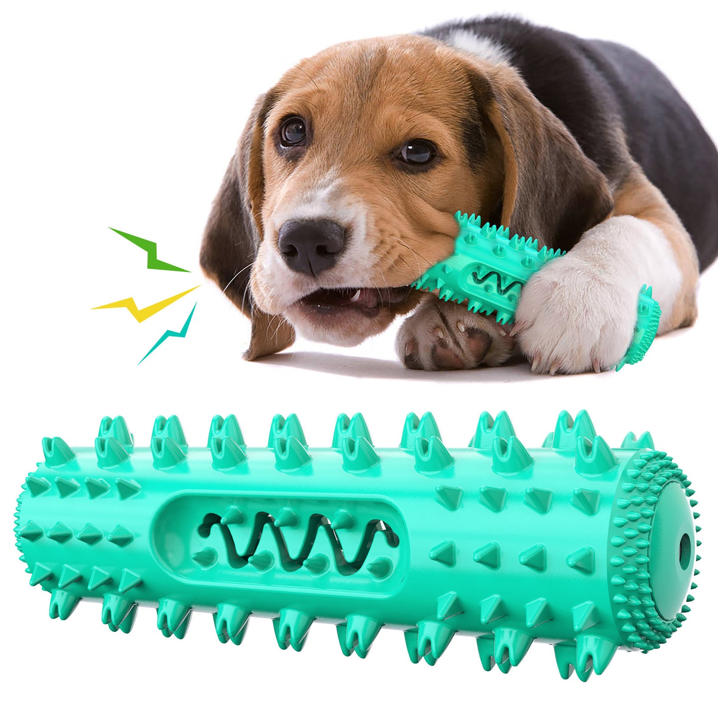 Fournitures pour animaux de compagnie Vocal chien dentition bâton nettoyage chien brosse à dents évent mâcher chien jouet
