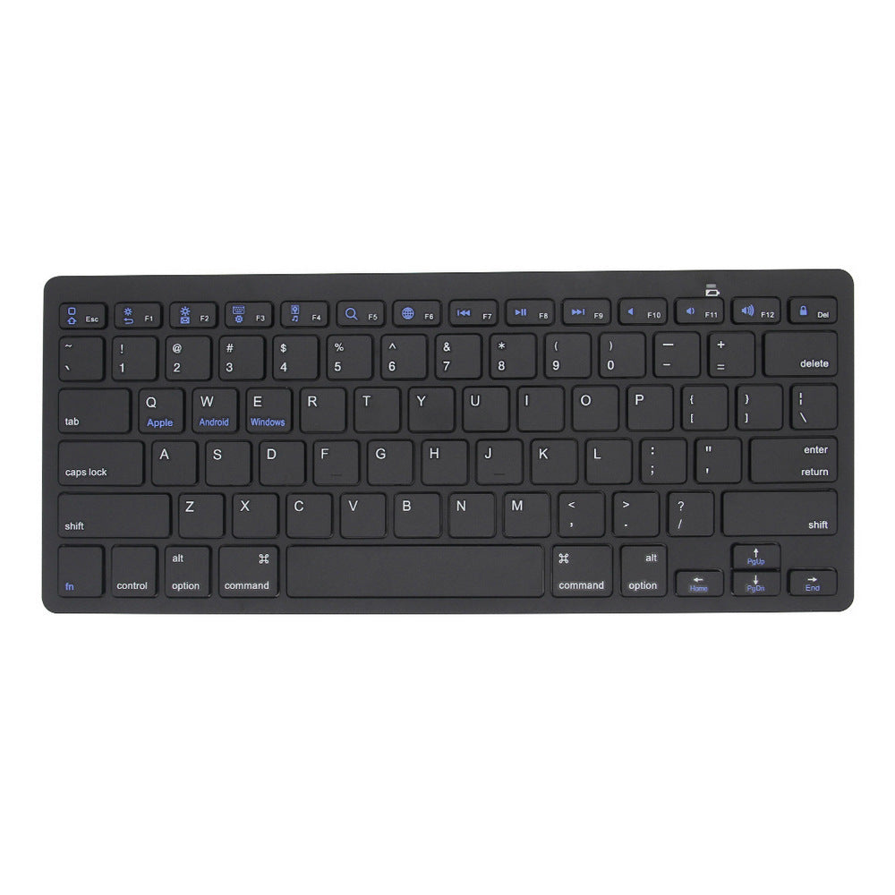 Teléfono móvil Tablet PC Mini teclado inalámbrico portátil ultrafino de tres sistemas