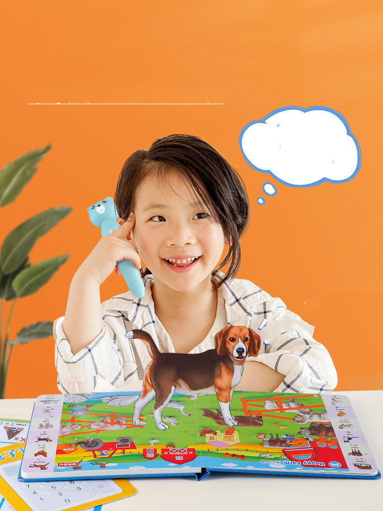 Little Oxford-pluma de lectura bilingüe chino-inglés, máquina de lectura Universal en inglés para niños pequeños