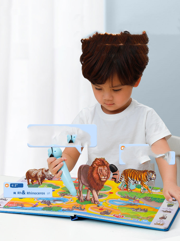 Little Oxford-pluma de lectura bilingüe chino-inglés, máquina de lectura Universal en inglés para niños pequeños