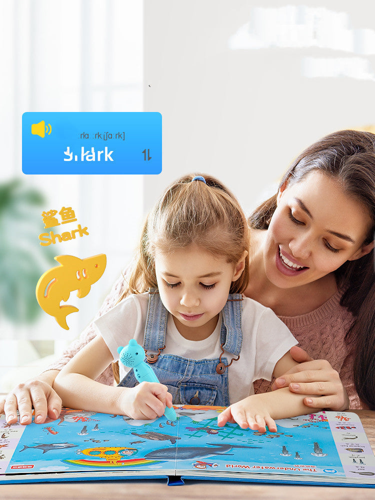 Little Oxford-pluma de lectura bilingüe chino-inglés, máquina de lectura Universal en inglés para niños pequeños