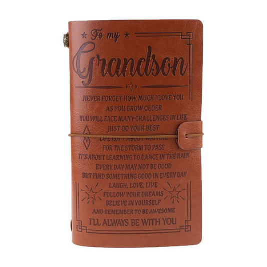 Leather Hand Ledger Business Note Hand Ledger