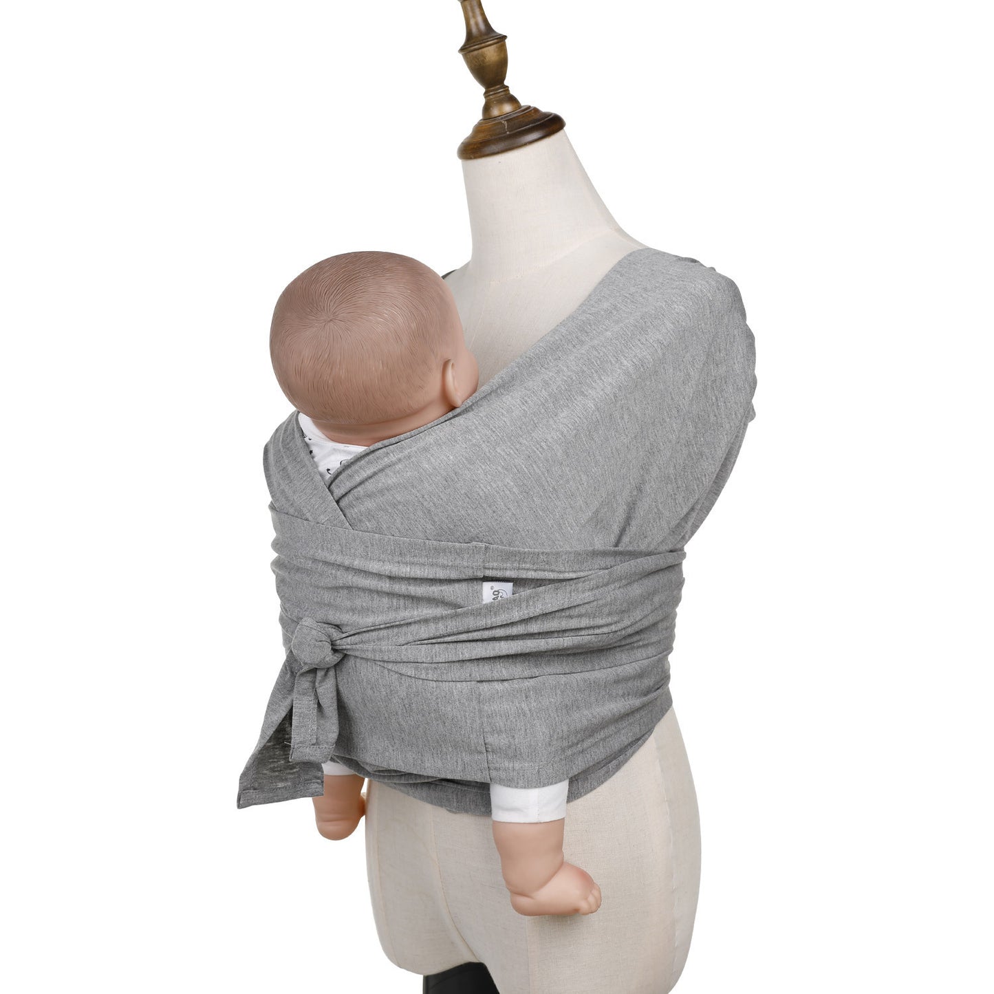 Écharpe d'été en coton pour bébé, écharpe simple croisée