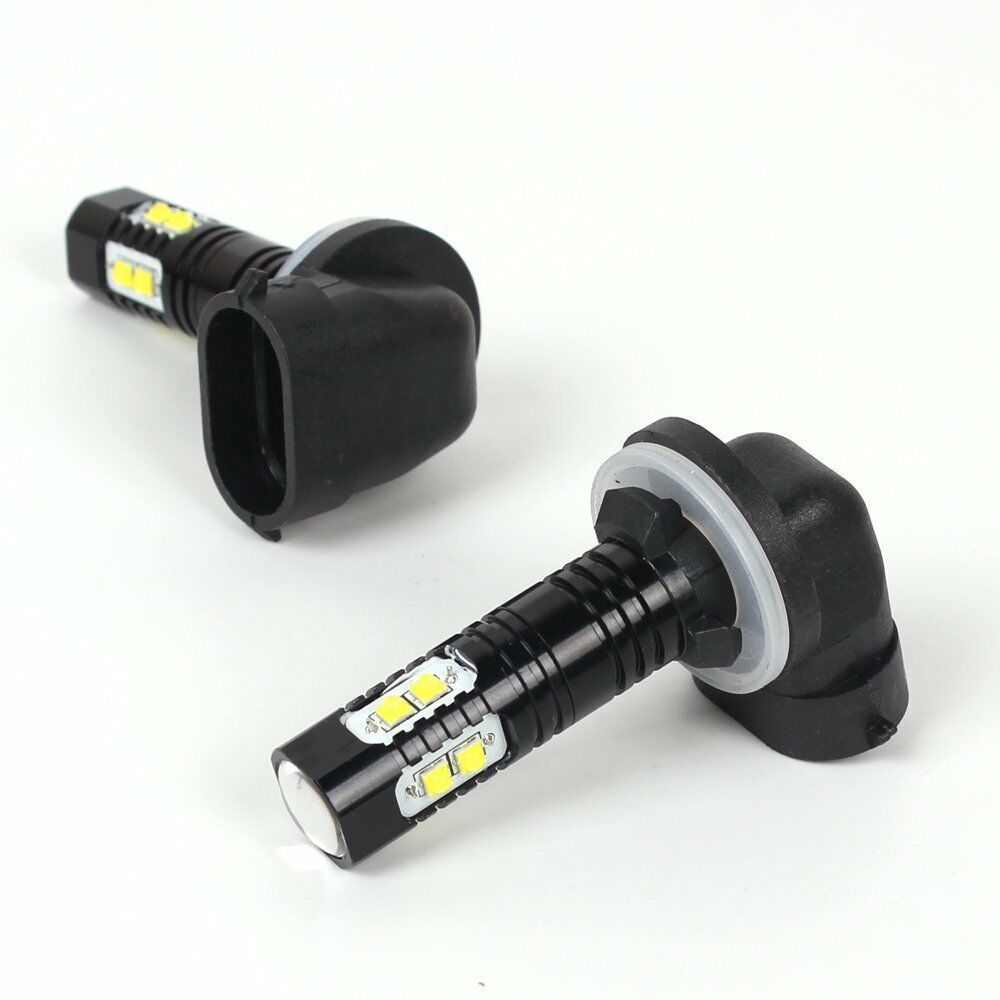 Luz antiniebla LED para coche 10SMD Luz de coche de alta potencia carcasa negra
