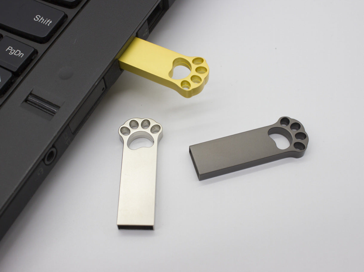 Cadeau personnalisé créatif de disque U en métal étanche