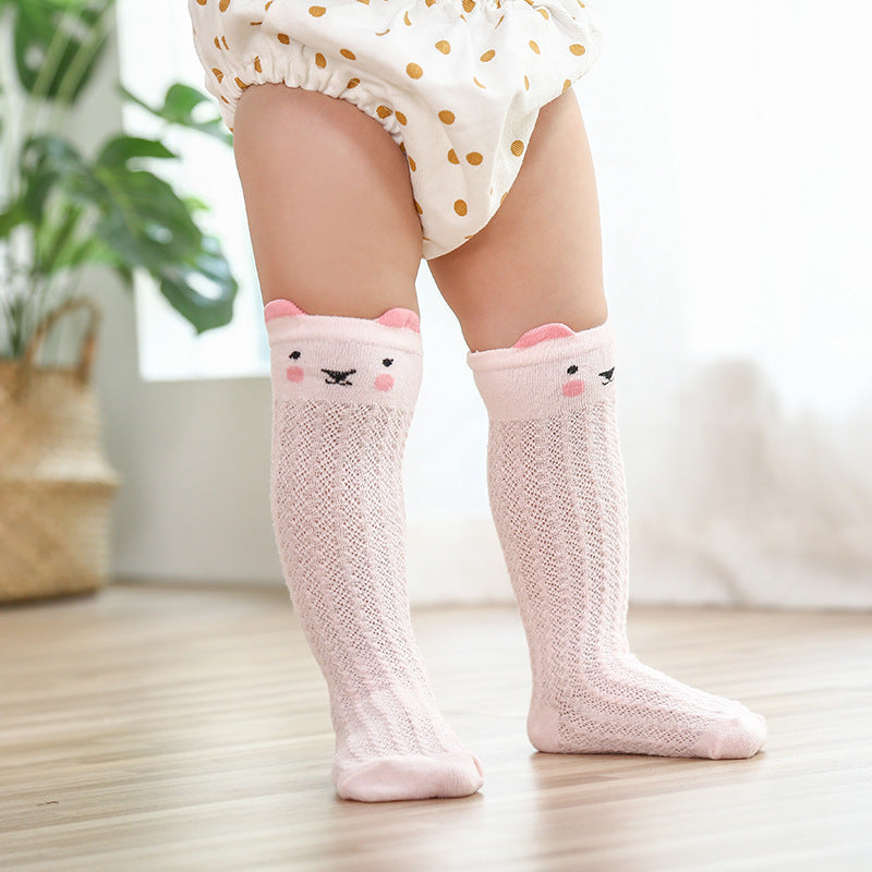 Chaussettes anti-moustiques pour bébé, chaussettes fines en maille respirante pour bébé